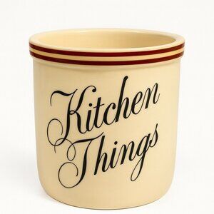 Ironestone Utensil Canister Kitchen Things TG Green Ltd Church Gresley England